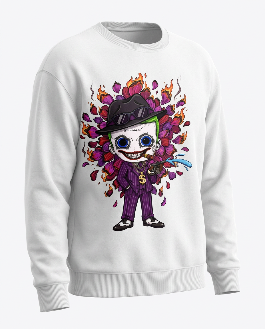 Sweat-shirt Joker&Flowers